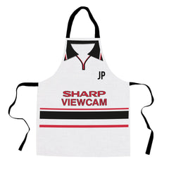 Manchester Red - 1999 Away - Retro Football  Novelty Water-Resistant, Lazer Cut (no fraying) Light Weight Adults Apron