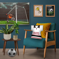 Manchester Red - 1999 Away - Retro  Shirt Cushion