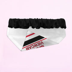 Manchester Red 1999 Away Retro Shirt - Personalised Pet Bandana - 4 Sizes