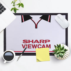 Manchester Red 1999 Away Shirt - Personalised Retro Door Mat - 60cm x 40cm