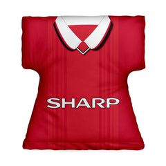 Manchester Red - 1999 Home - Retro  Shirt Cushion