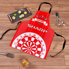 Manchester Red - 1999 - Home Shirt - Personalised Darts Apron