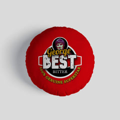 Manchester Red Best - Football Legends - Circle Cushion 14inch