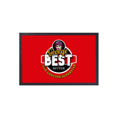 Manchester Red Best  - Football Legends - Door Mat -60cm X 40cm