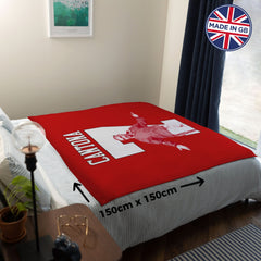Manchester Red Cantona 7 - Fleece 150cm X 150cm