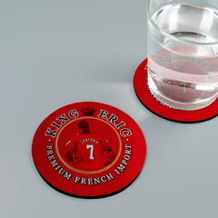 Manchester Red Cantona - Football Coaster - Square Or Circle