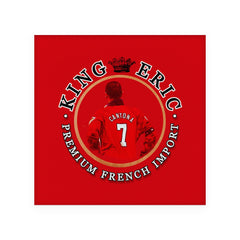 Manchester Red Cantona - Football Coaster - Square Or Circle