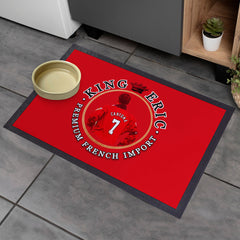 Manchester Red Cantona  - Football Legends - Door Mat -60cm X 40cm
