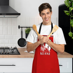 Manchester Red Keane 16 - Water-Resistant Adults Apron