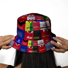 Manchester Red Kit Montage - Bucket Hat