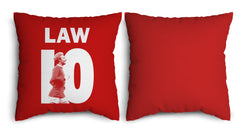 Manchester Red - Law 10 - Cushion - Two Sizes