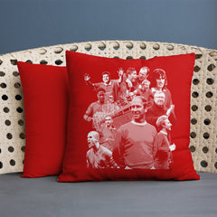 Manchester Red Montage - Cushion - Two Sizes