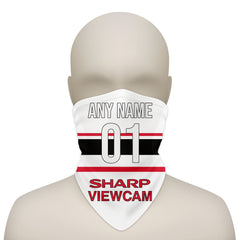 Manchester Red Retro 1999 Away - Personalised Retro Football Snood