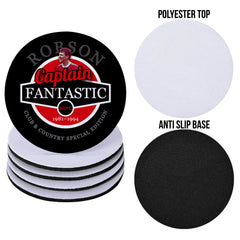 Manchester Red Robson - Football Coaster - Square Or Circle
