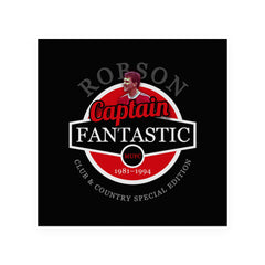 Manchester Red Robson - Football Coaster - Square Or Circle
