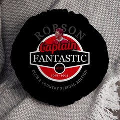 Manchester Red Robson - Football Legends - Circle Cushion 14inch