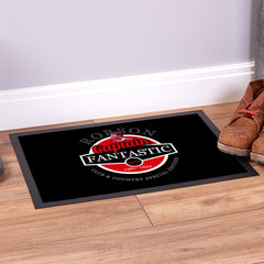 Manchester Red Robson  - Football Legends - Door Mat -60cm X 40cm