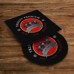 Manchester Red Trinity - Football Coaster - Square Or Circle