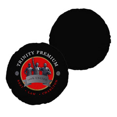 Manchester Red Trinity - Football Legends - Circle Cushion 14inch