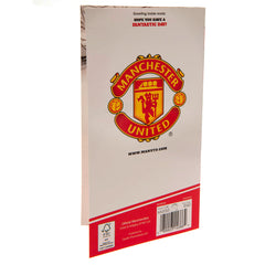 Manchester United FC Birthday Card No 1 Fan