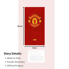 Manchester United FC Slim Diary 2026