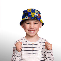 Everton Kit Montage - Bucket Hat