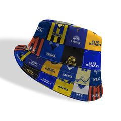 Everton Kit Montage - Bucket Hat