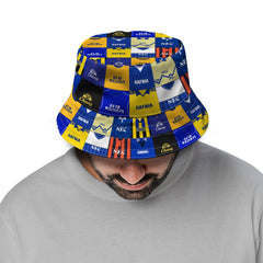 Everton Kit Montage - Bucket Hat