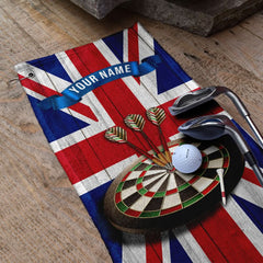 Union Jack - Personalised Darts / Golf Towel