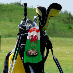 Wales Flag - Personalised Darts / Golf Towel