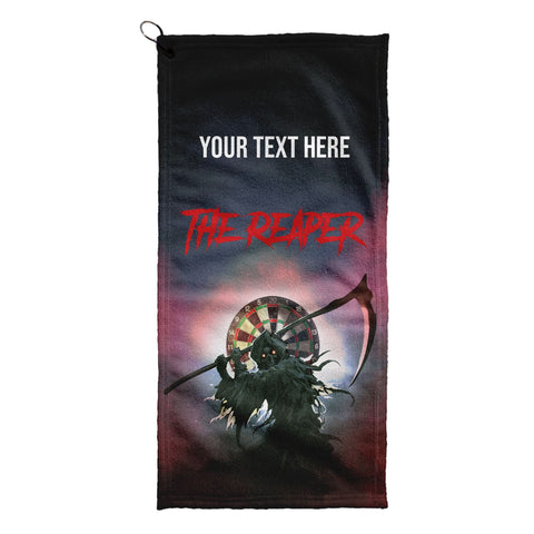 The Reaper - Personalised Darts / Golf Towel