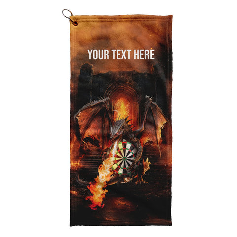 Dragon darts - Personalised Darts / Golf Towel