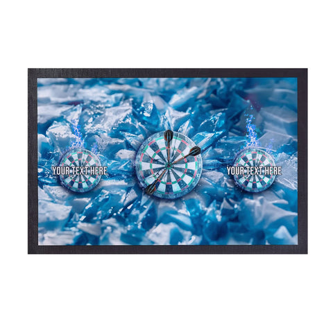 Ice Cold Darts - Personalised Door Mat - 60cm x 40cm