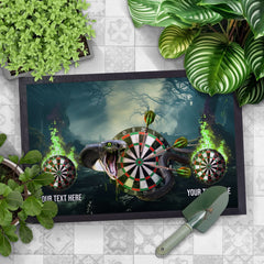 Darts Snake bite - Personalised Door Mat - 60cm x 40cm