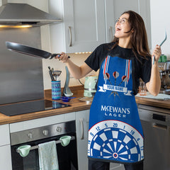 Rangers 1996 Home - Personalised Darts Apron