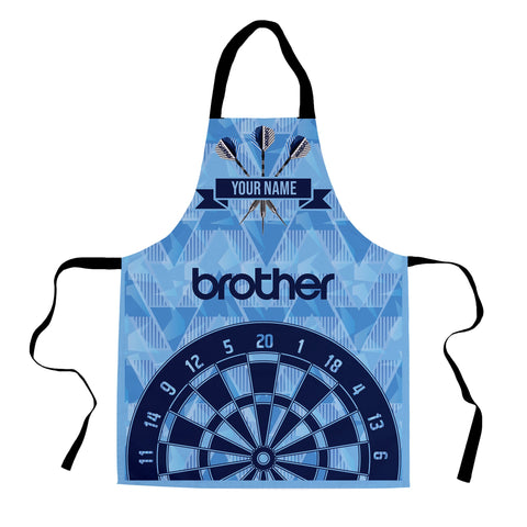 Manchester Blue - 1989 Home Retro Shirt - Personalised Darts Apron