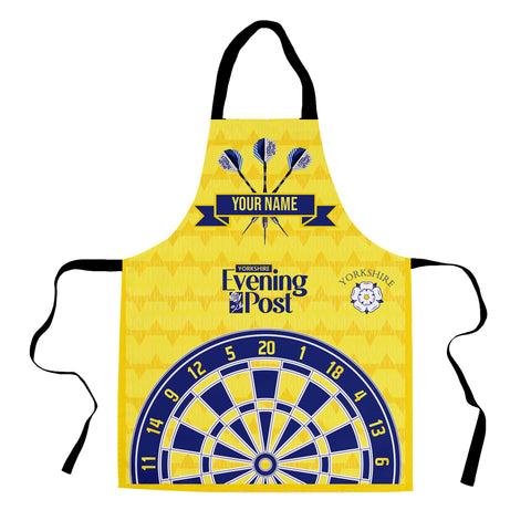 Leeds 1992 Away Retro Shirt - Personalised Darts Apron
