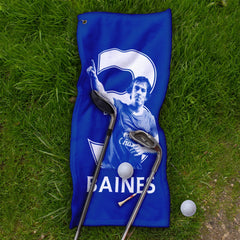 Merseyside Blues Baines 3 - Football Legends - Golf Towel