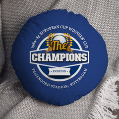 Merseyside Blues ECWC - Football Legends - Circle Cushion 14inch