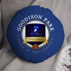 Merseyside Blues Goodison - Football Legends - Circle Cushion 14inch