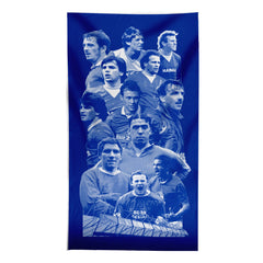 Merseyside Blues Montage - Beach Towel - 150cm x 75cm