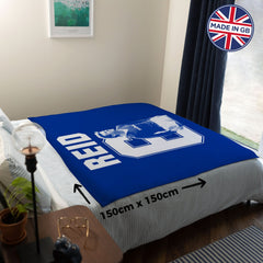 Merseyside Blues - Reid 6 - Fleece 150cm X 150cm