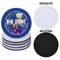 Merseyside BluesDuncan Ferguson - Football Coaster - Square Or Circle