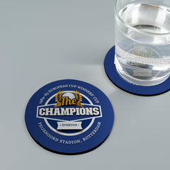 Merseyside BluesECWC - Football Coaster - Square Or Circle