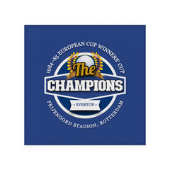 Merseyside BluesECWC - Football Coaster - Square Or Circle