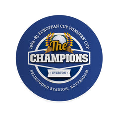 Merseyside BluesECWC - Football Coaster - Square Or Circle
