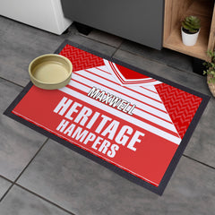 Middlesbrough - 1990 Home Shirt - Personalised Retro Door Mat - 60cm x 40cm