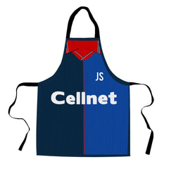 Middlesbrough - 1997 Away Shirt - Personalised Retro Football  Novelty Water-Resistant, Lazer Cut (no fraying) Light Weight Adults Apron