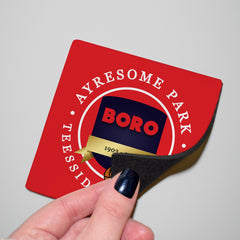 Middlesbrough Ayresome Park - Football Coaster - Square Or Circle