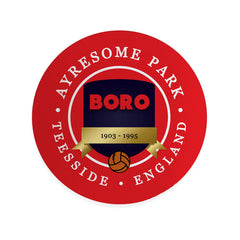 Middlesbrough Ayresome Park - Football Coaster - Square Or Circle